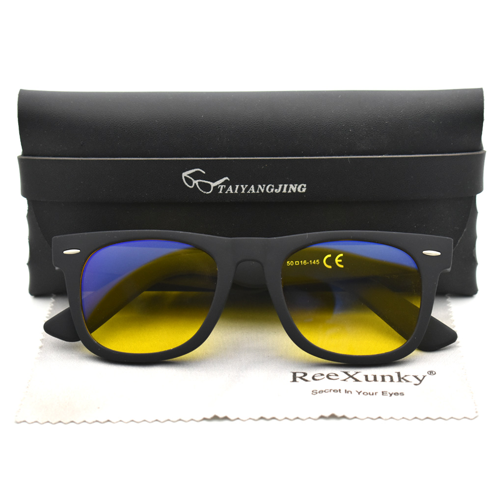 Gaming Glasses Blue Light - Unisex Night Vision Anti Blue Light