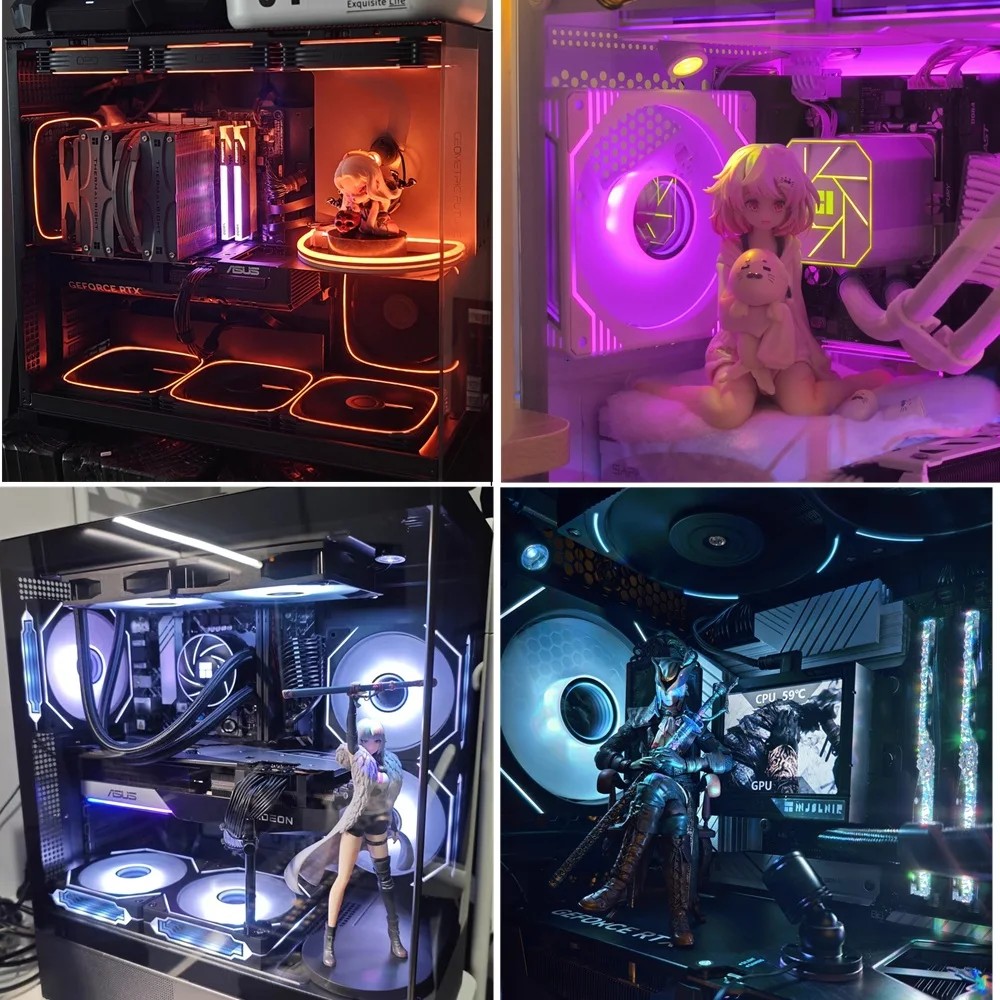 QITU 1W 3W ARGB 5V 3Pin Header - đánh giá và giá Pc Gaming Compact