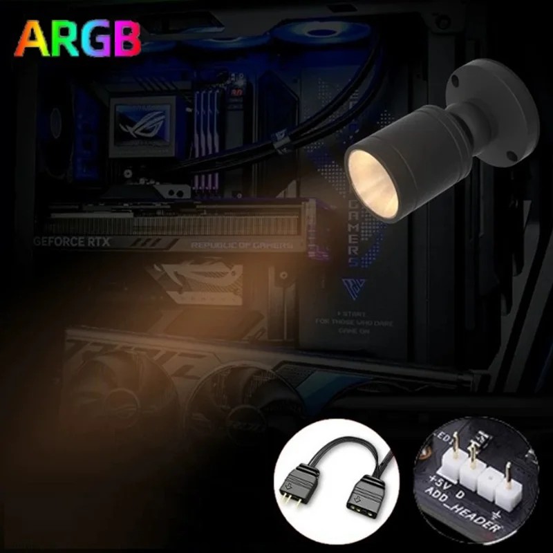 QITU 1W 3W ARGB 5V 3Pin Header - đánh giá và giá Pc Gaming Compact