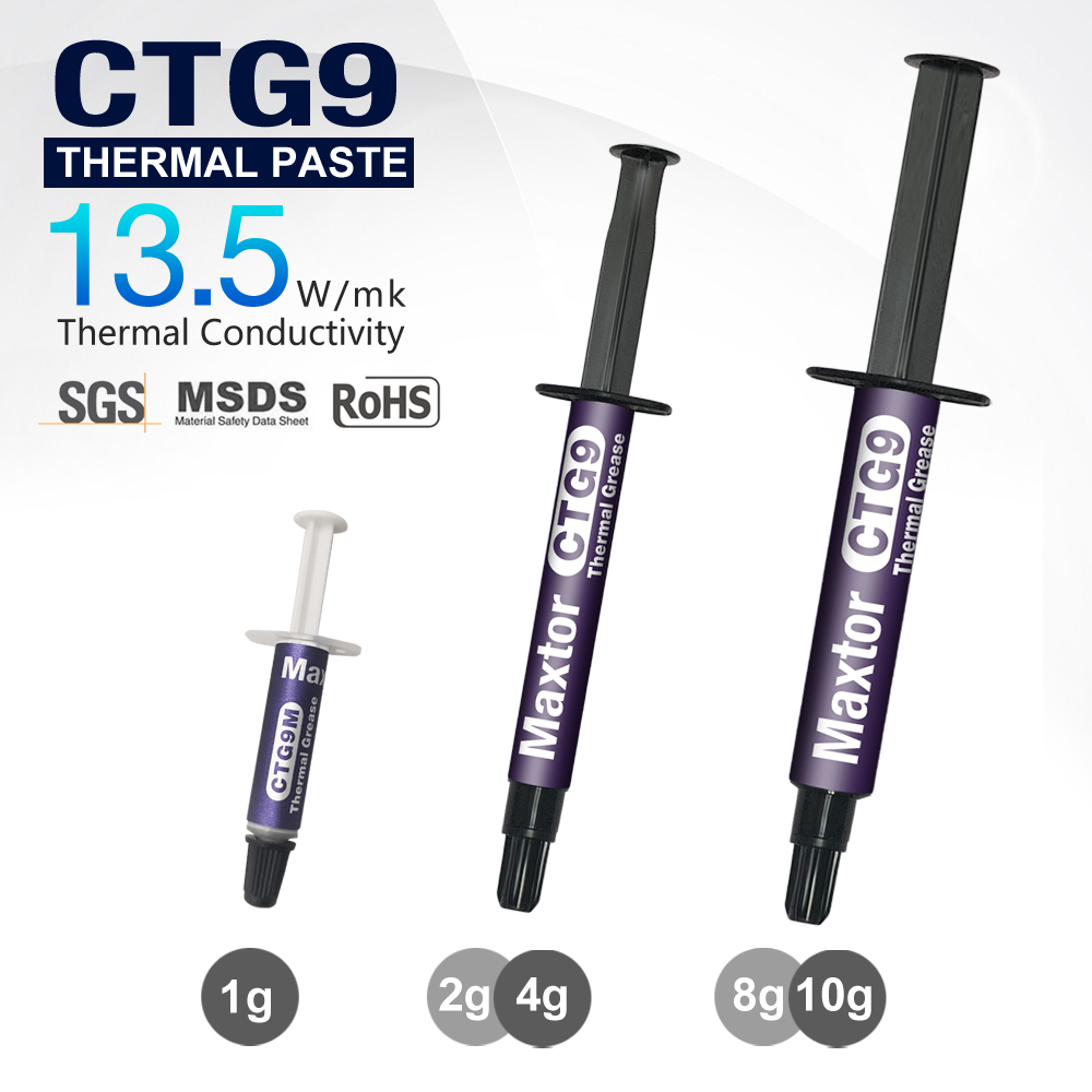 Maxtor CTG9 1g 2g 4g 8g Therma - đánh giá và giá Thermal Paste