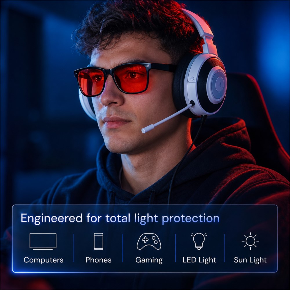 Advanced Blue Light Blocking G - đánh giá và giá Gaming Glasses Blue Light