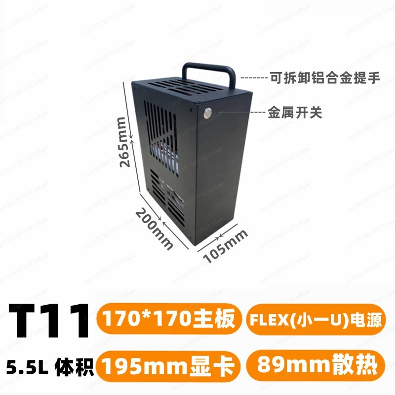 Compact Gaming PC Case with Ex - đánh giá và giá Pc Gaming Itx