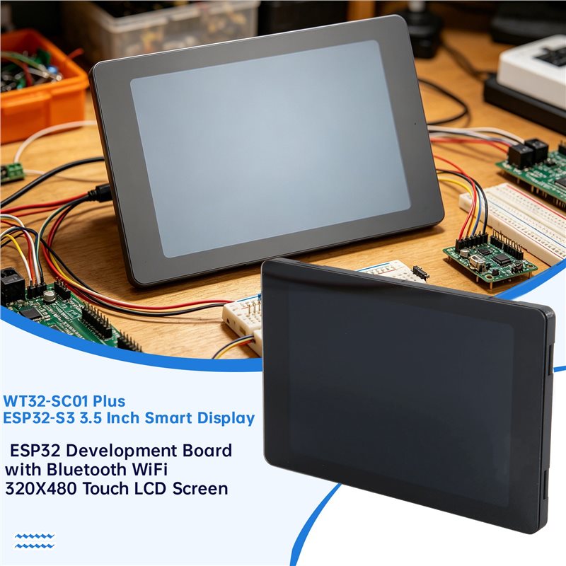 [ABDH] WT32-SC01 Plus ESP32-S3 - đánh giá và giá Dual Monitor Arm