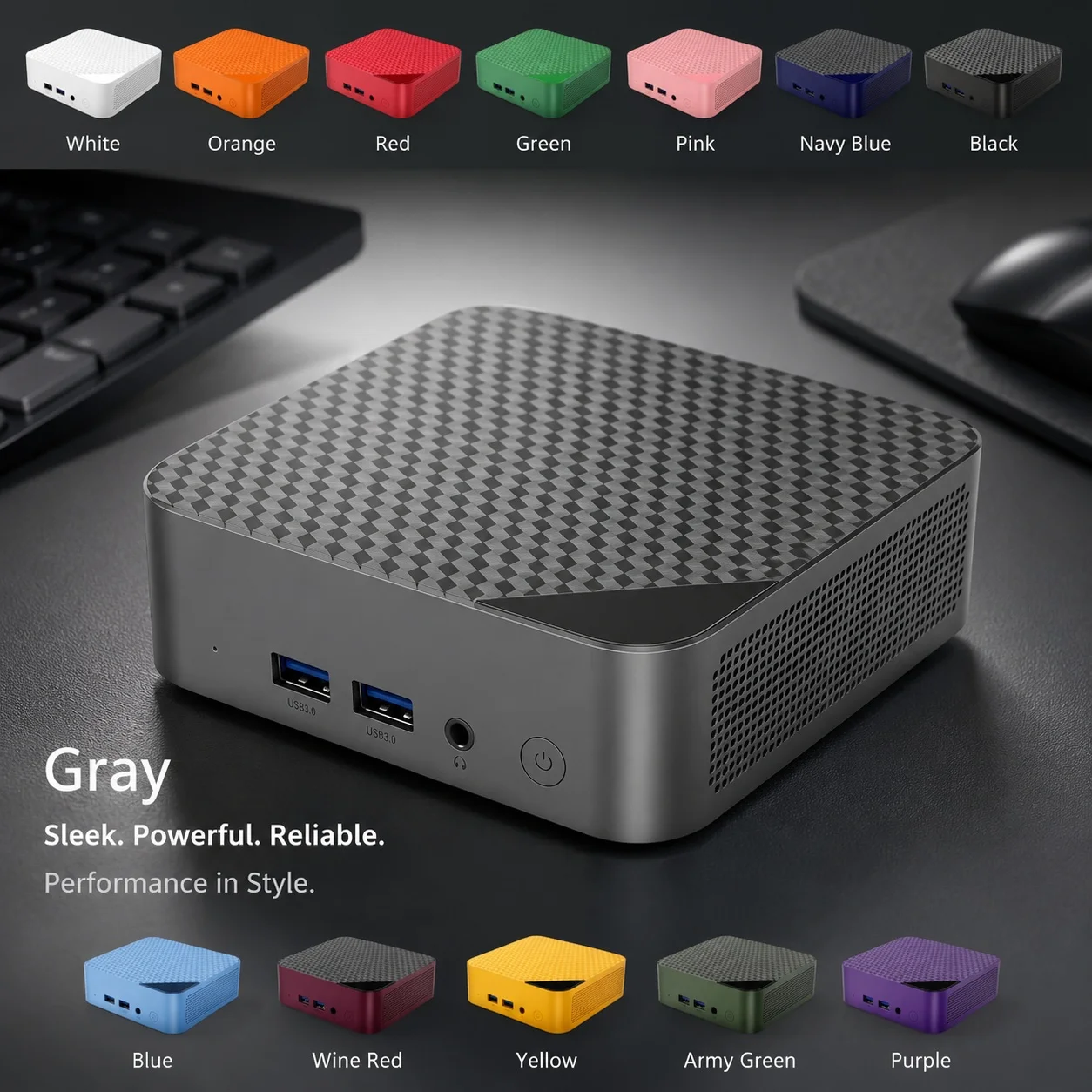 Stylish Compact Mini PC Intel  - đánh giá và giá Pc Gaming Compact