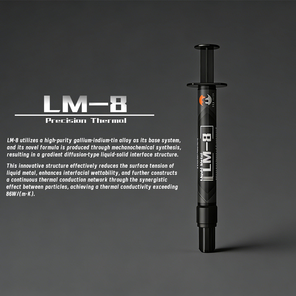 MJ-TECH LM-8 Liquid Metal Ther - đánh giá và giá Thermal Paste