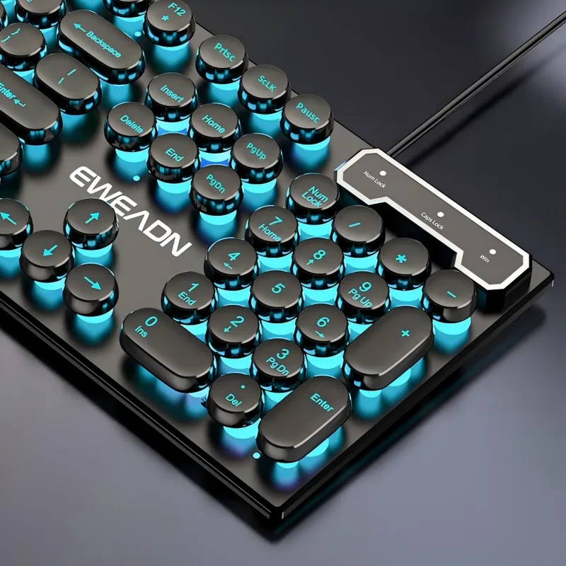 Retro Punk Mechanical Feel Key - đánh giá và giá Pc Gaming Keyboard