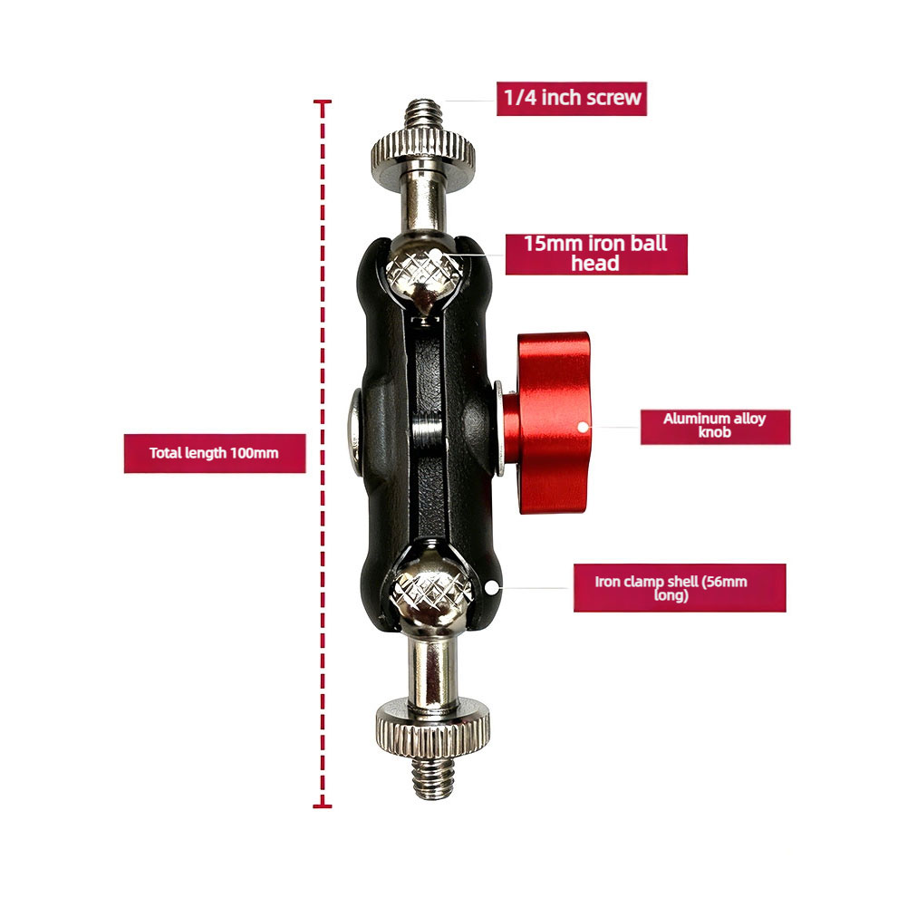 Double Ball Head Articulating  - đánh giá và giá Dual Monitor Arm