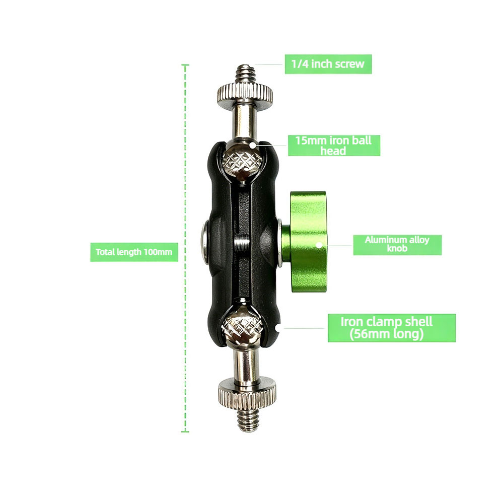 Double Ball Head Articulating  - đánh giá và giá Dual Monitor Arm