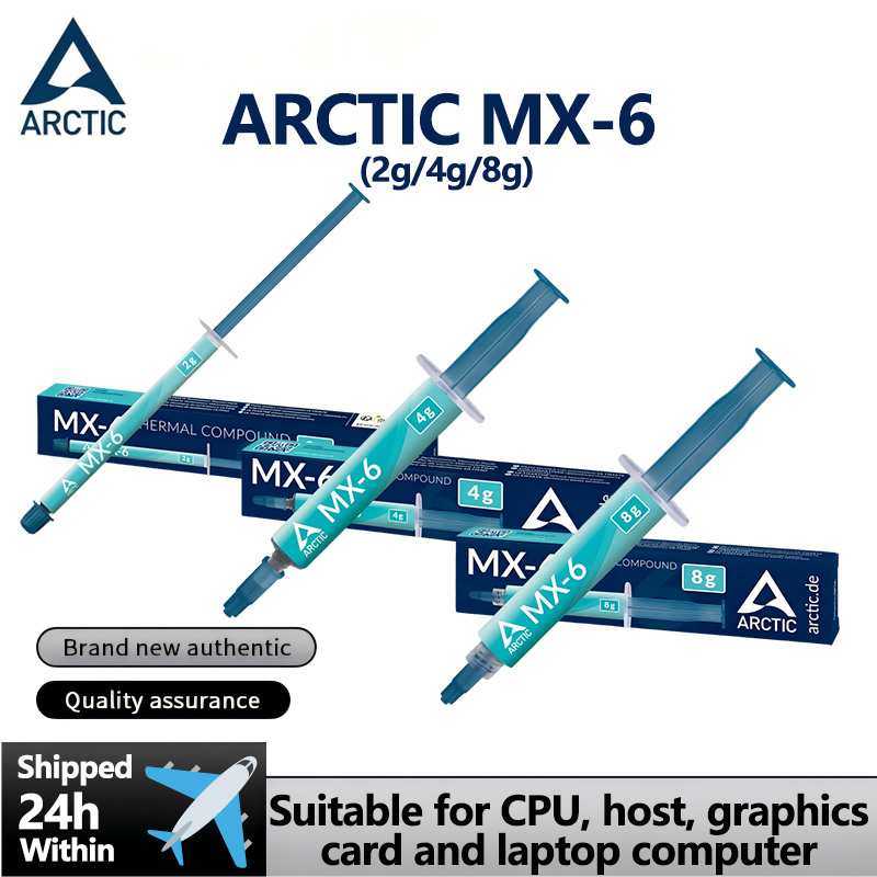 ARCTIC MX-6 (2g/4g/8g) Ultimat - đánh giá và giá Thermal Paste