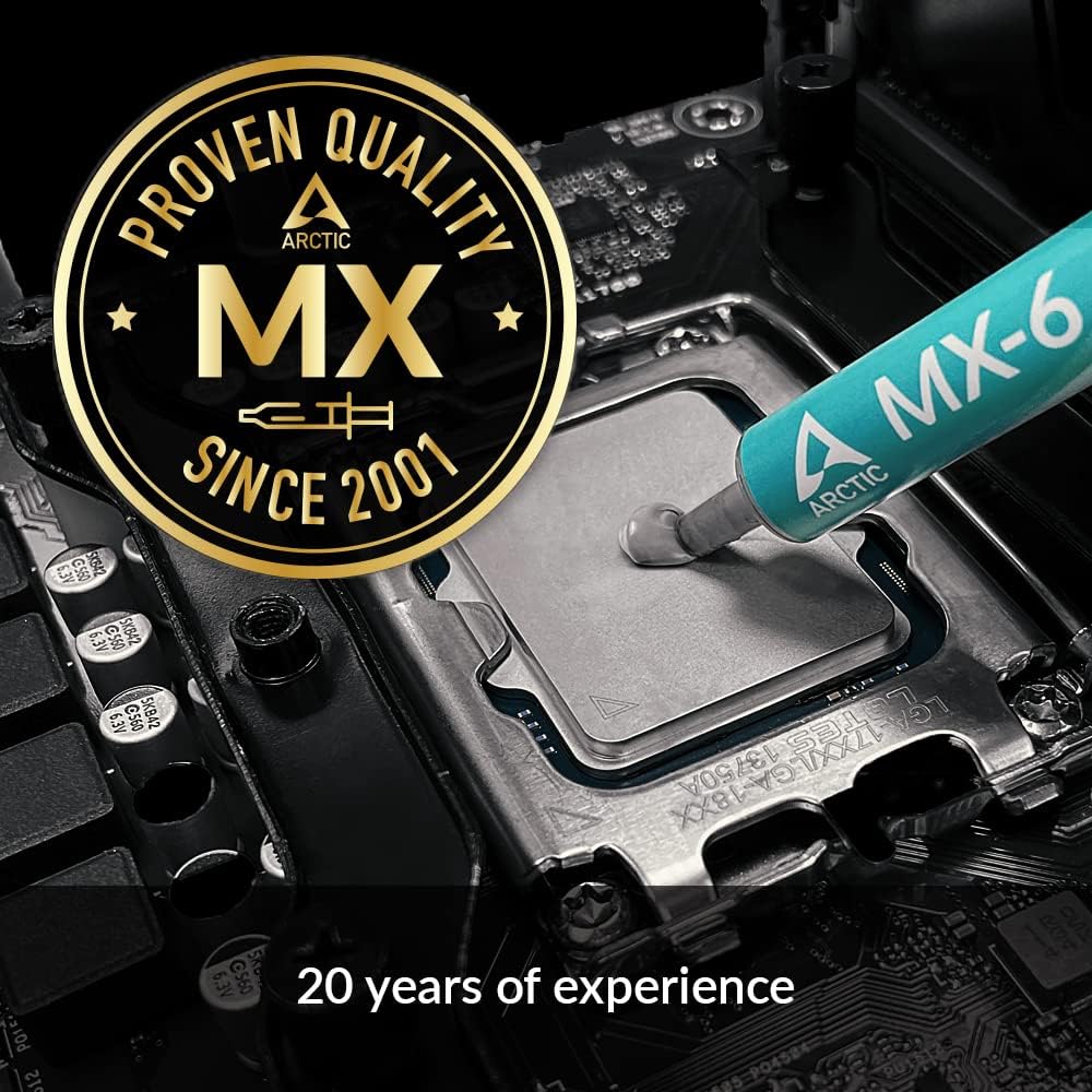 ARCTIC MX-6 (2g/4g/8g) Ultimat - đánh giá và giá Thermal Paste