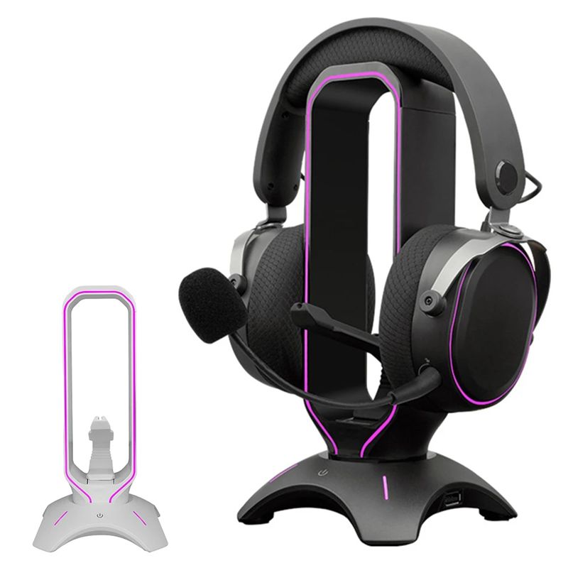 B27B RGB Gaming Headphone Stan - đánh giá và giá Mouse Bungee Holder