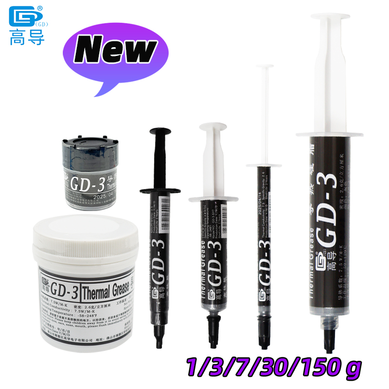 GD-3 7.5W/mk Thermal Paste Per - đánh giá và giá Thermal Paste