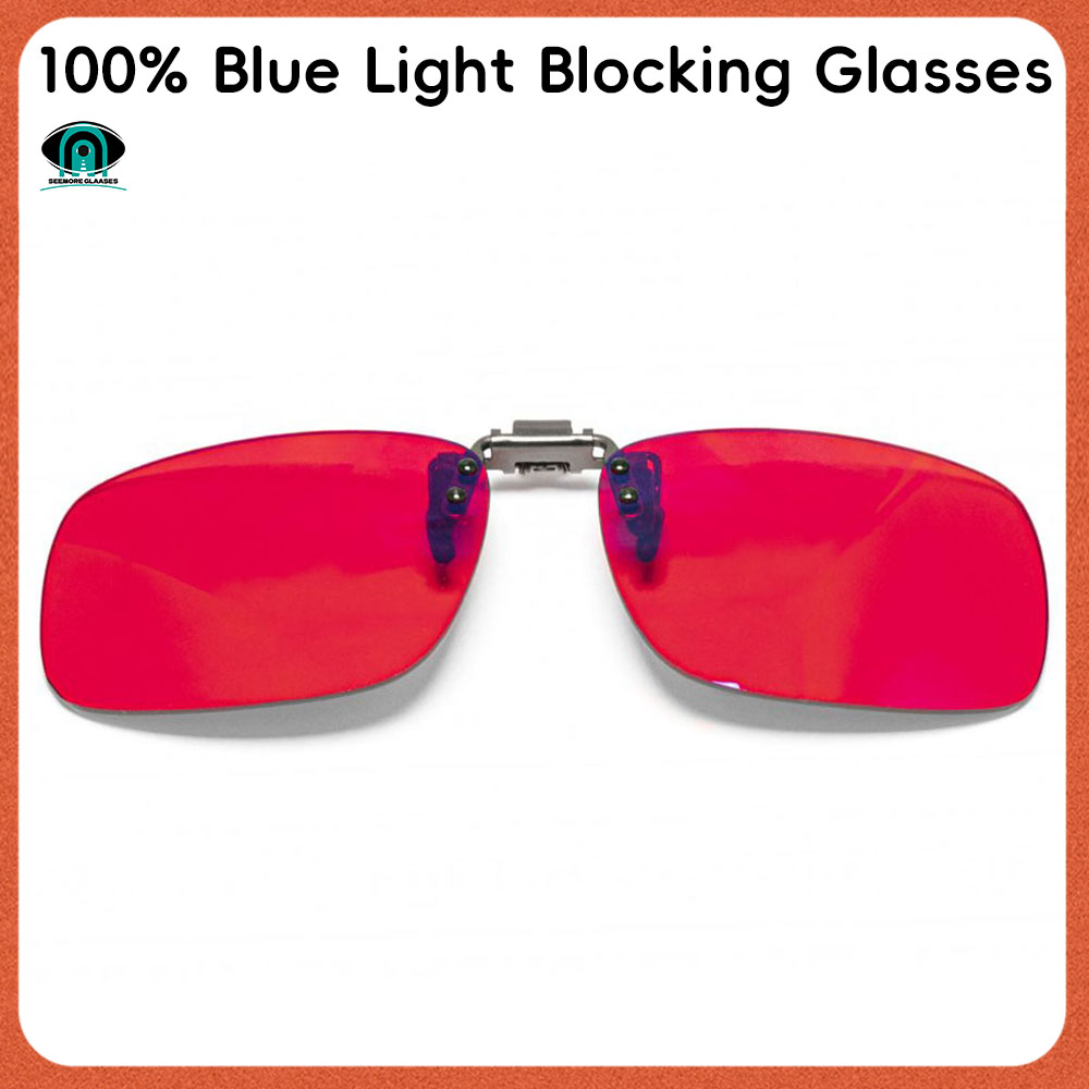 Clip 100% Blue Light Blocking  - đánh giá và giá Gaming Glasses Blue Light