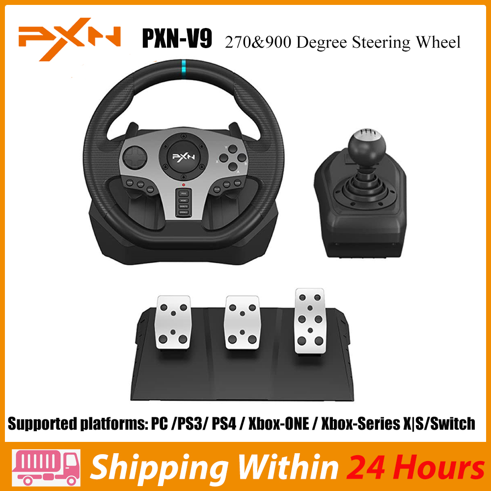 PXN V9 Volante PC Chỉ Đạo Bánh - đánh giá và giá Pc Gaming Xgear
