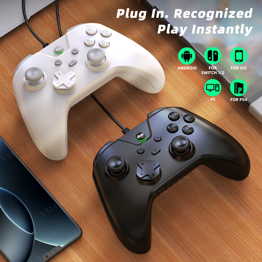 VILCORN Wired Gaming Controlle - đánh giá và giá Pc Gaming Emulator