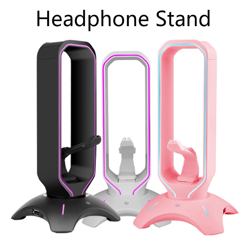 RGB Headset Stand with Mouse B - đánh giá và giá Mouse Bungee Holder