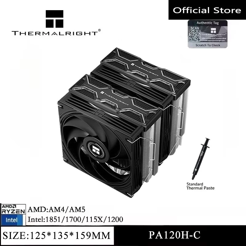 Thermalright PA120H‑C BLACK Du - đánh giá và giá Thermal Paste