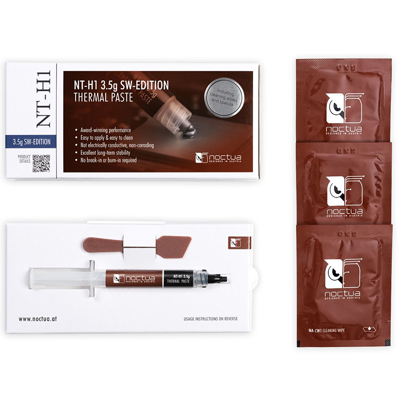 Noctua NT-H1 NT-H2 3.5g 10g Th - đánh giá và giá Thermal Paste