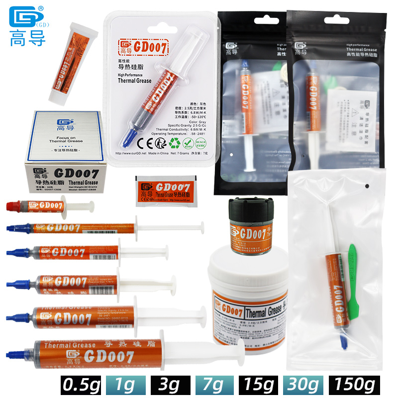 GD007 Thermal Grease Paste Pla - đánh giá và giá Thermal Paste