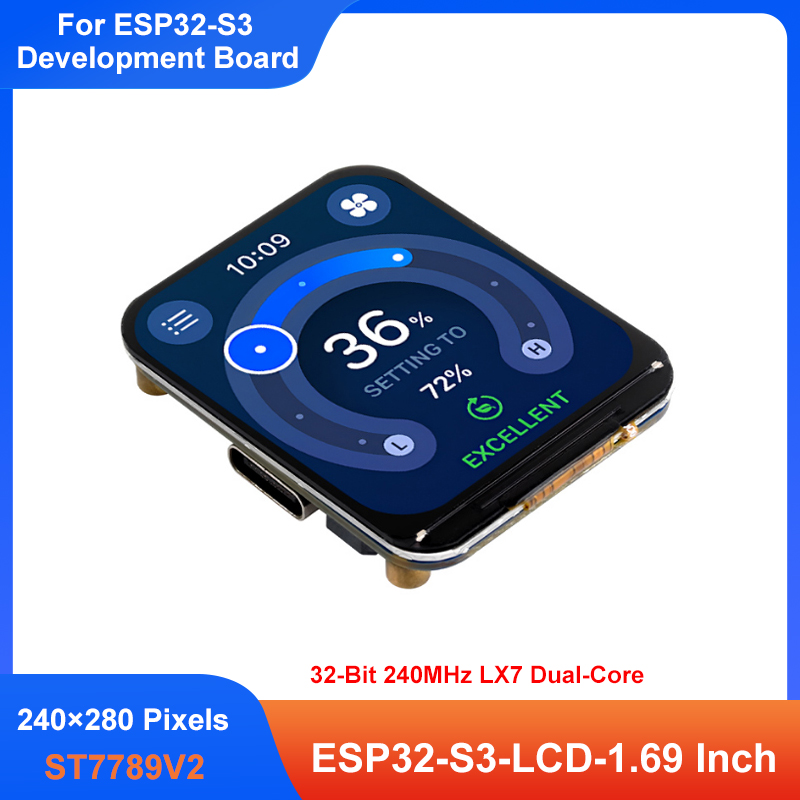 ESP32-S3 1.69inch Screen for E - đánh giá và giá Dual Monitor Arm