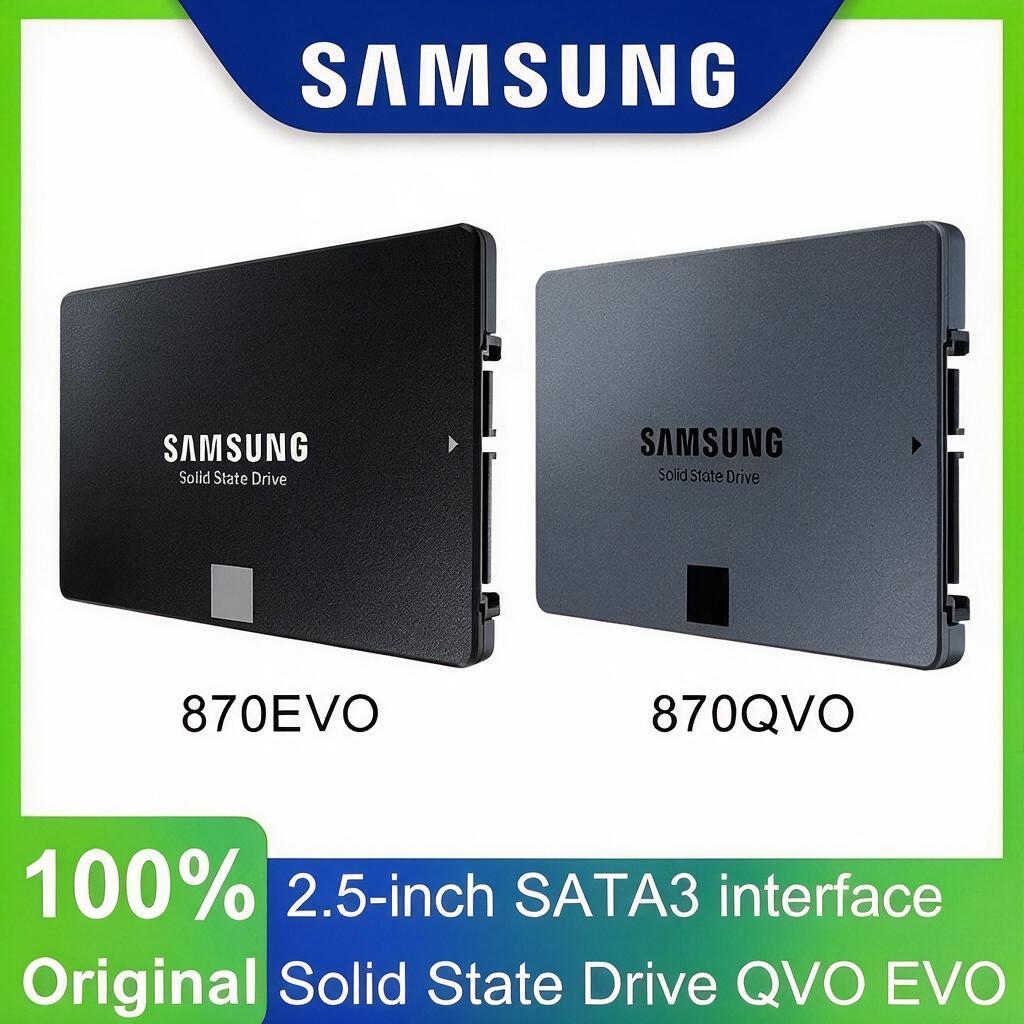 Original Samsung 870 QVO Solid - đánh giá và giá Samsung Ssd Evo 870