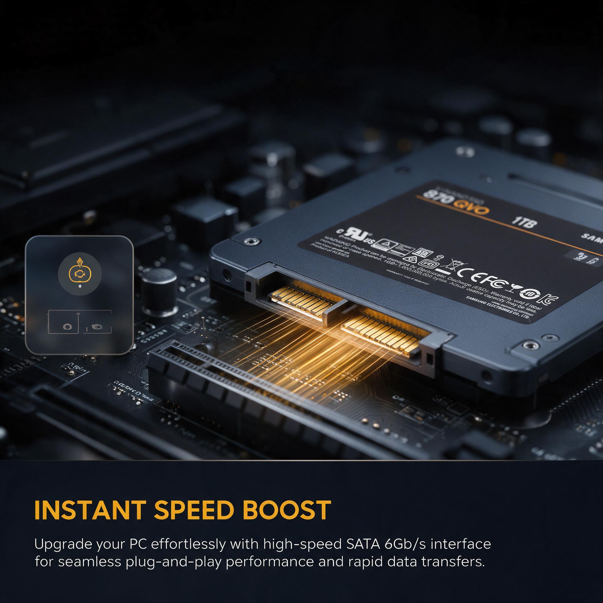 Original Samsung 870 QVO Solid - đánh giá và giá Samsung Ssd Evo 870