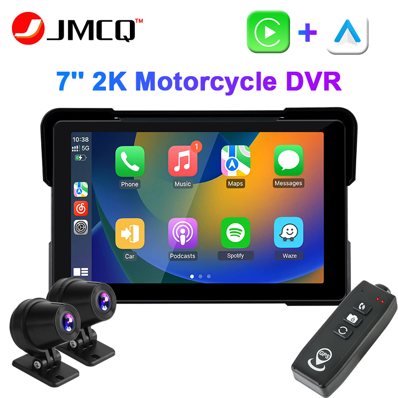 JMCQ 7inch 2K Motorcycle DVR I - đánh giá và giá Dual Monitor Arm