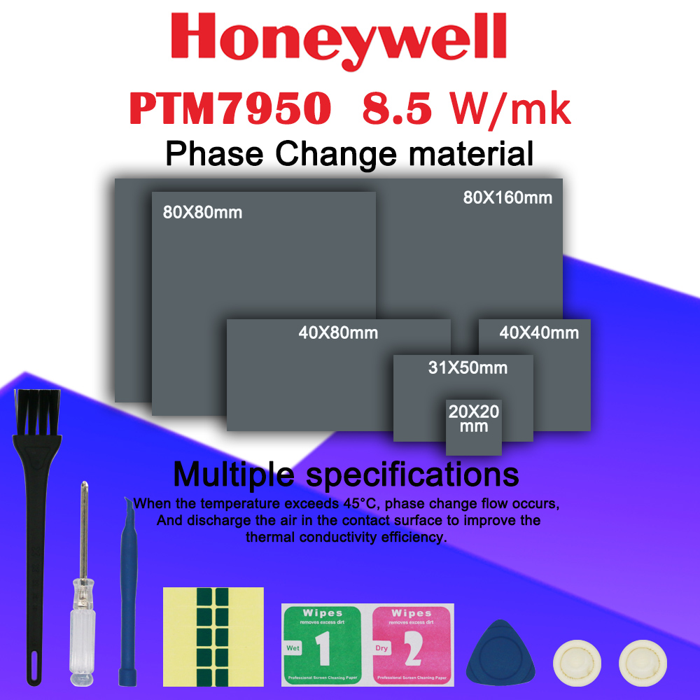 Honeywell PTM7950 Phase Change - đánh giá và giá Thermal Paste