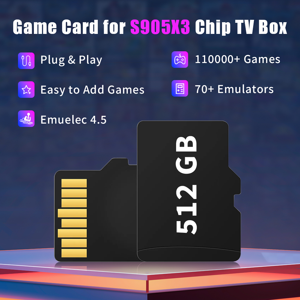 Game TF Card for S905X3 Chip T - đánh giá và giá Pc Gaming Emulator