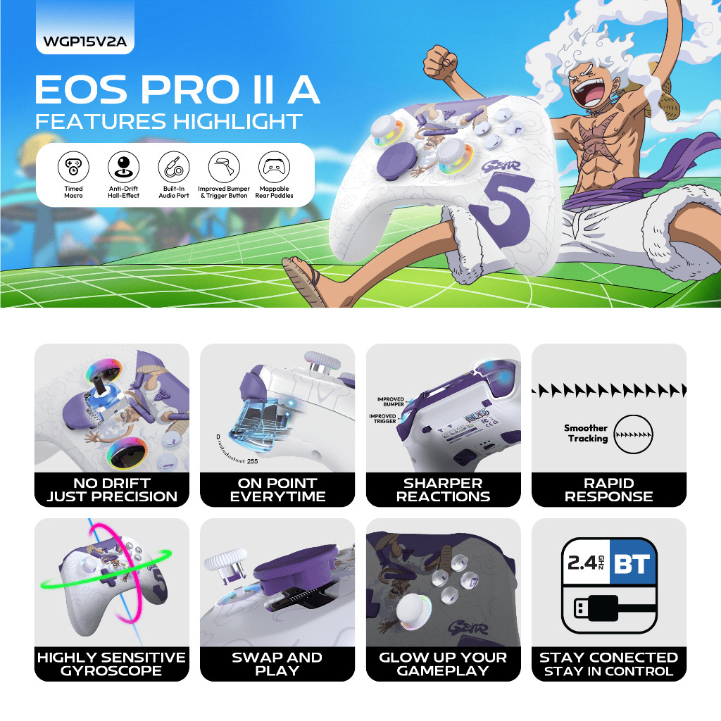 Fantech x One Piece Luffy Gear - đánh giá và giá Pc Gaming Xgear