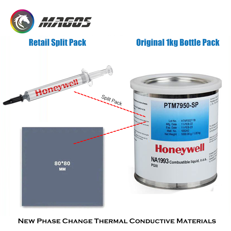 Honeywell PTM7950SP Silicone G - đánh giá và giá Thermal Paste